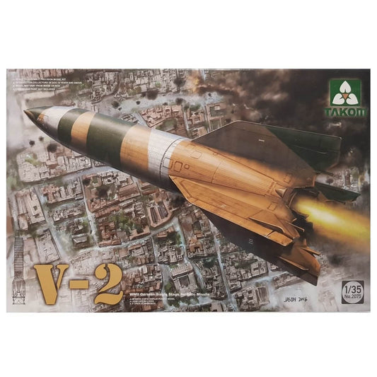 1:35 V-2 WWII German Single Stage Ballistic Missile - TAKOM