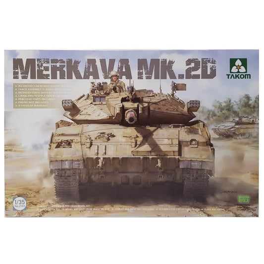 1:35 IDF Merkava Mk. 2D Main Battle Tank - TAKOM