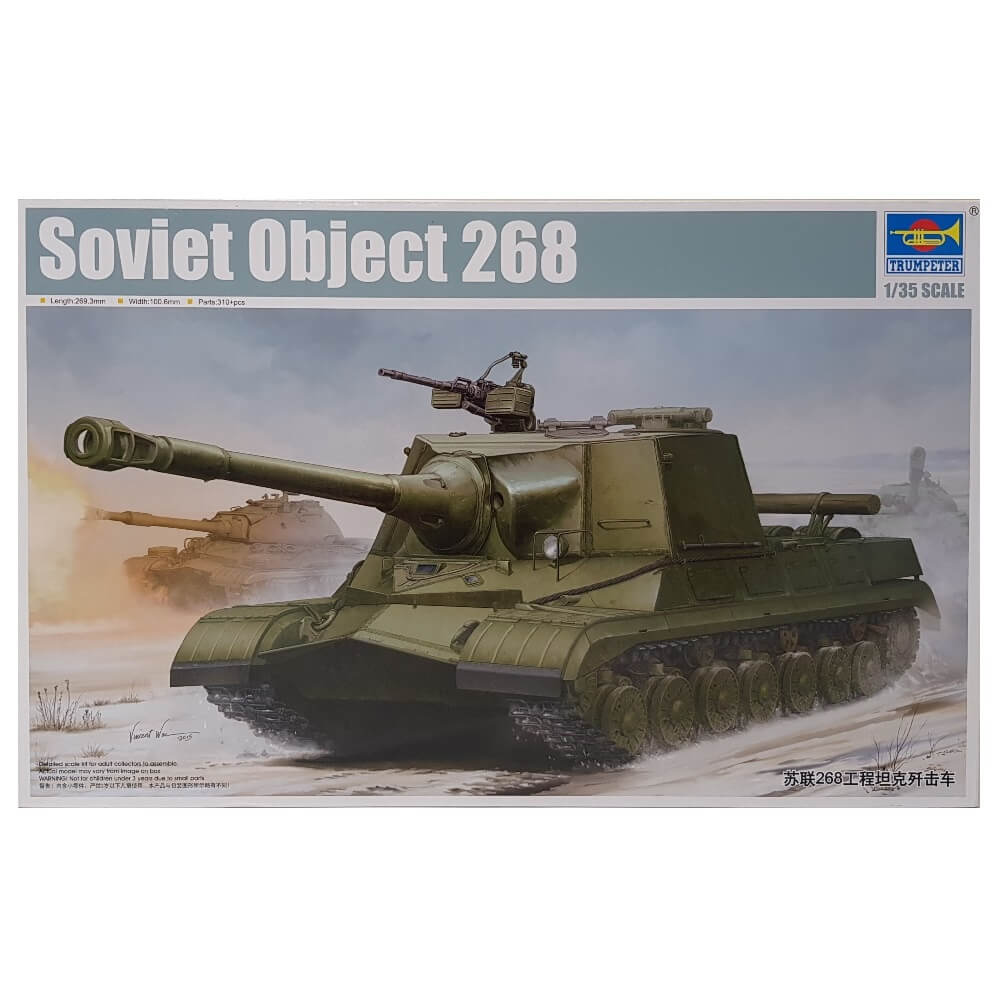 1:35 Soviet Object 268 - TRUMPETER