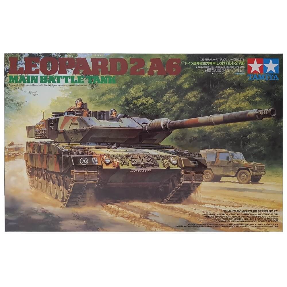 1:35 Leopard 2A6 Main Battle Tank - TAMIYA