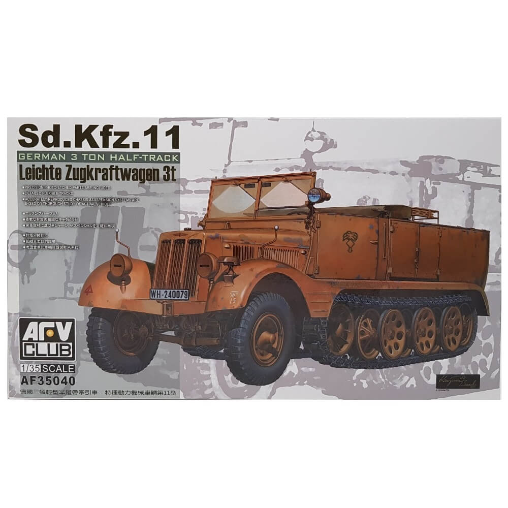 1:35 German Sd.Kfz.11 3 Ton half-track - AFV CLUB