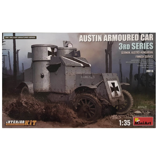 1:35 Austin Armoured Car 3rd Series German, Austro-Hungarian, Finnish Service - MINIART