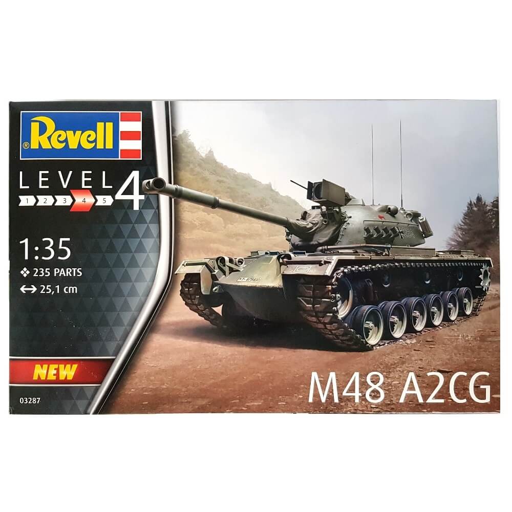 1:35 German M48 A2CG Patton Tank - REVELL