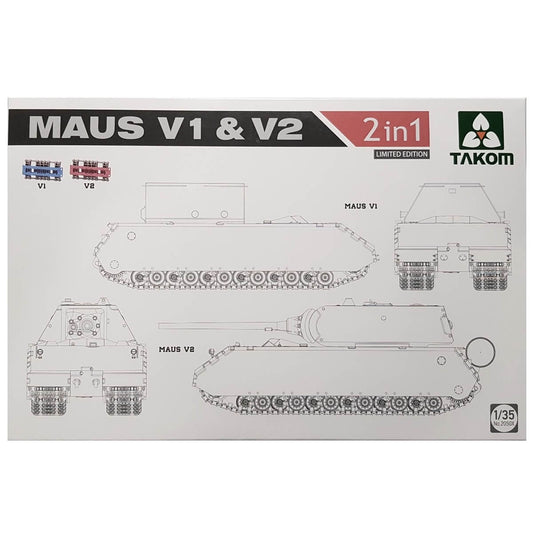 1:35 Maus V1 and V2 - TAKOM