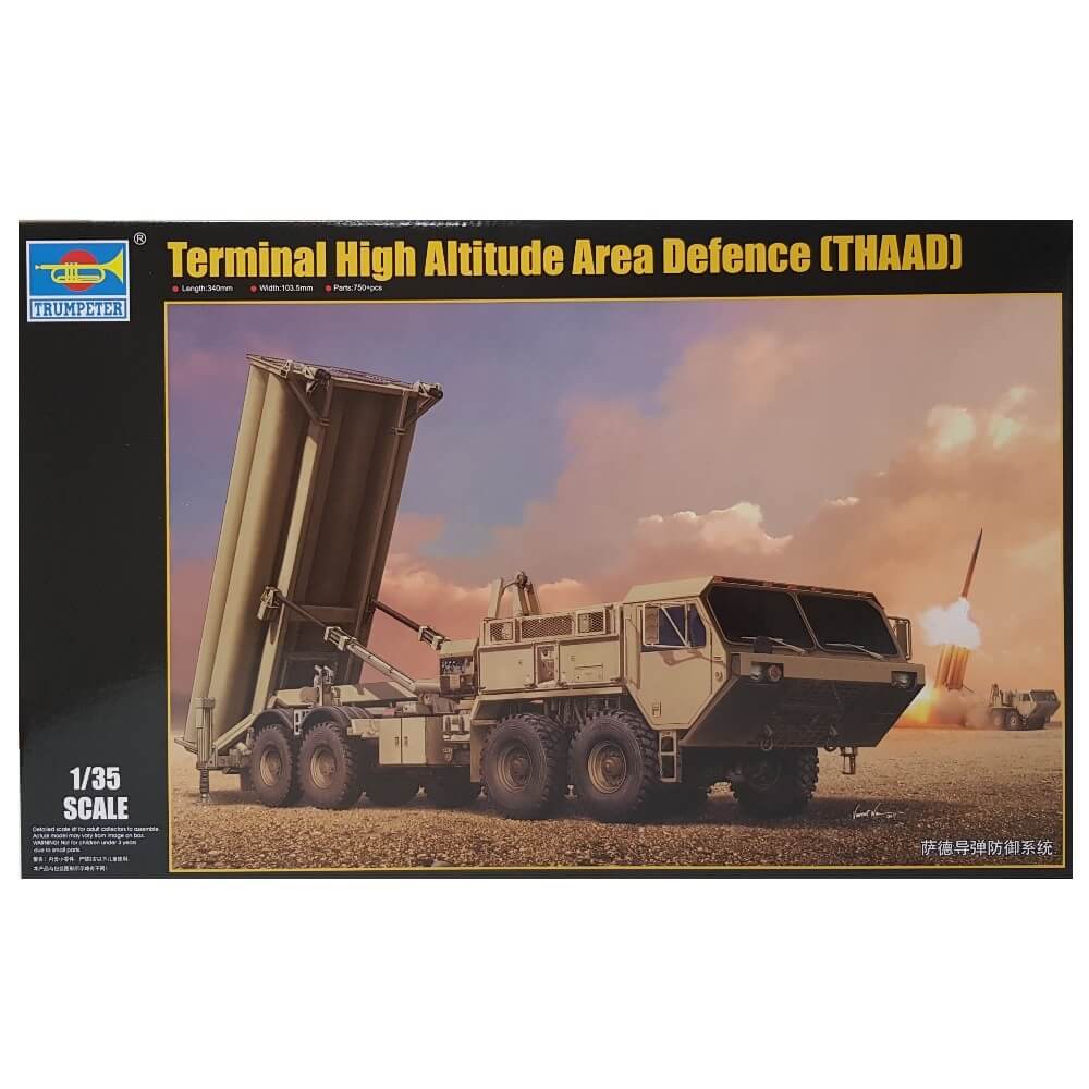 1:35 Terminal High Altitude Area Defence THAAD - TRUMPETER