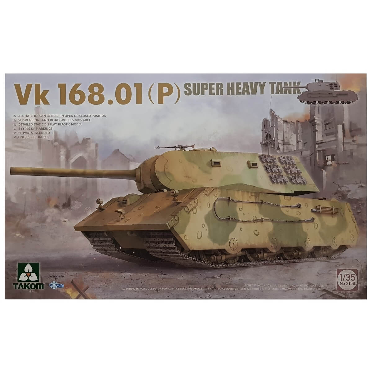 1:35 VK 168.01 (P) - TAKOM