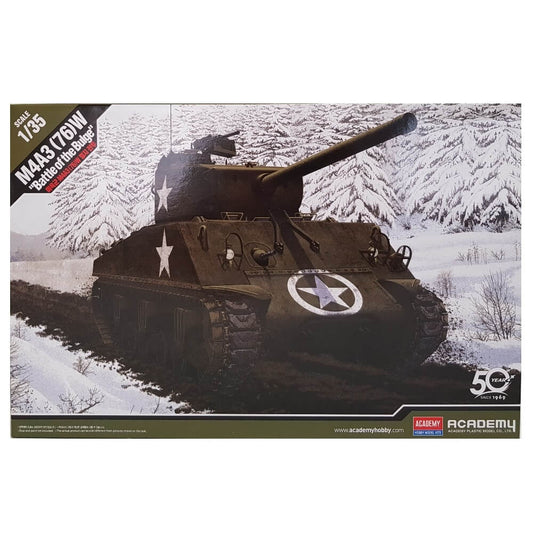 1:35 M4A3 (76)W Battle of the Bulge - ACADEMY