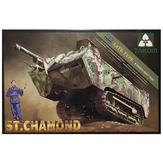 1:35 French Heavy Tank St. Chamond - Late Type - TAKOM