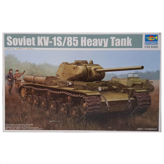 1:35 Soviet KV-1S/85 Heavy Tank - TRUMPETER