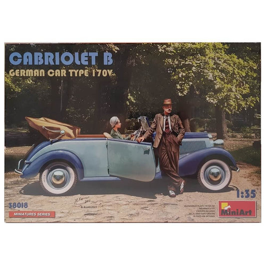 1:35 German Car Type 170V Cabriolet B - MINIART
