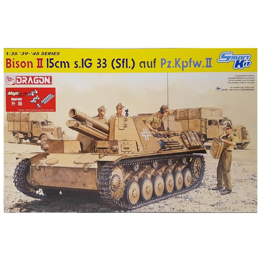 1:35 Bison II 15cm s.IG 33 (Sfl.) auf Pz.Kpfw.II - DRAGON
