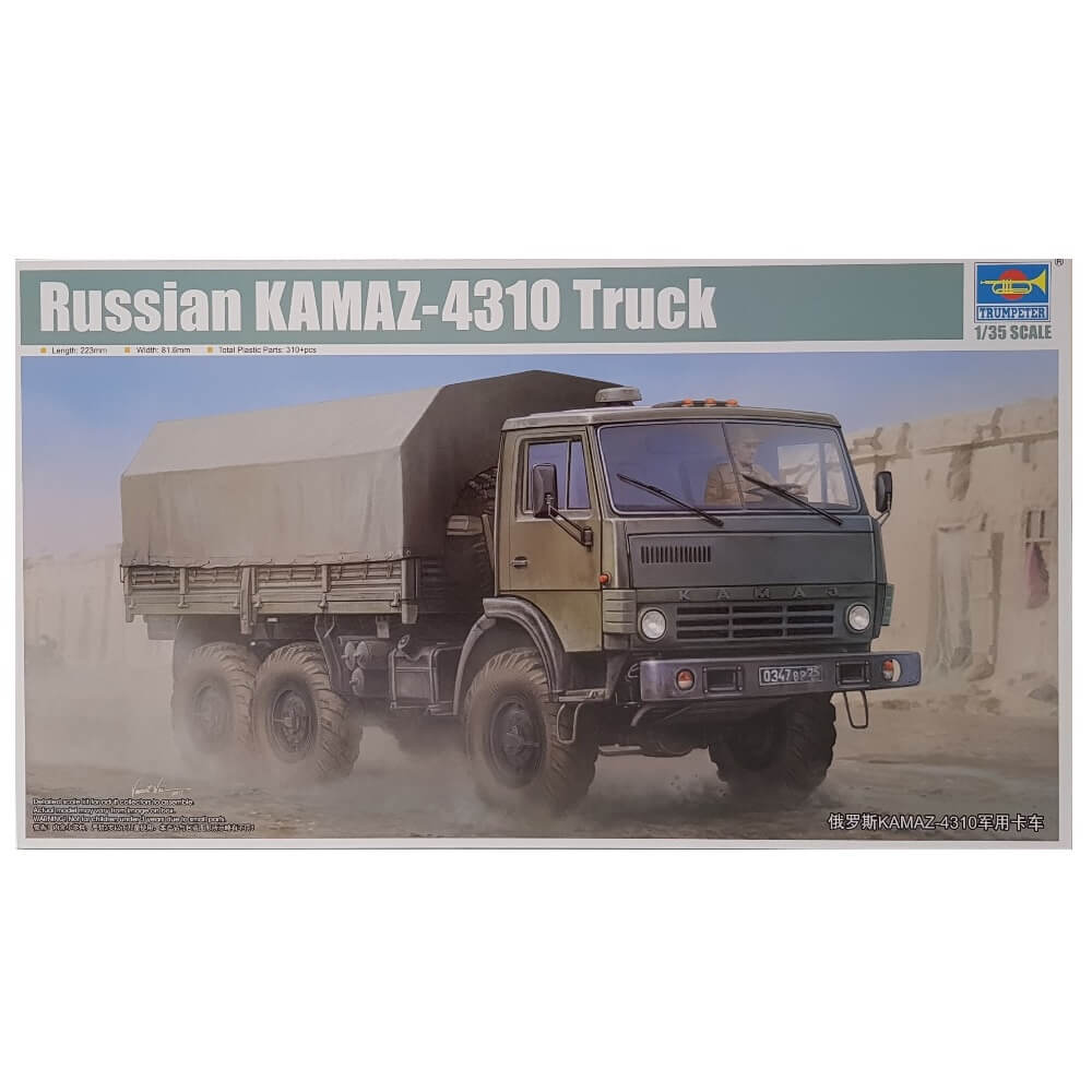 1:35 Russian KAMAZ-4310 Truck - TRUMPETER