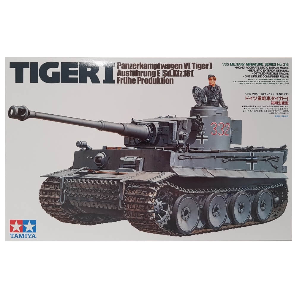 1:35 German Tiger I - Early Production - TAMIYA
