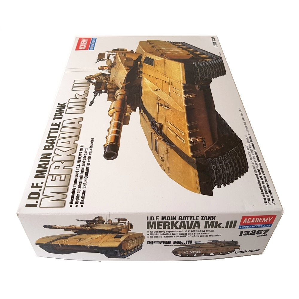 1:35 IDF MERKAVA Mk III Main Battle Tank - ACADEMY
