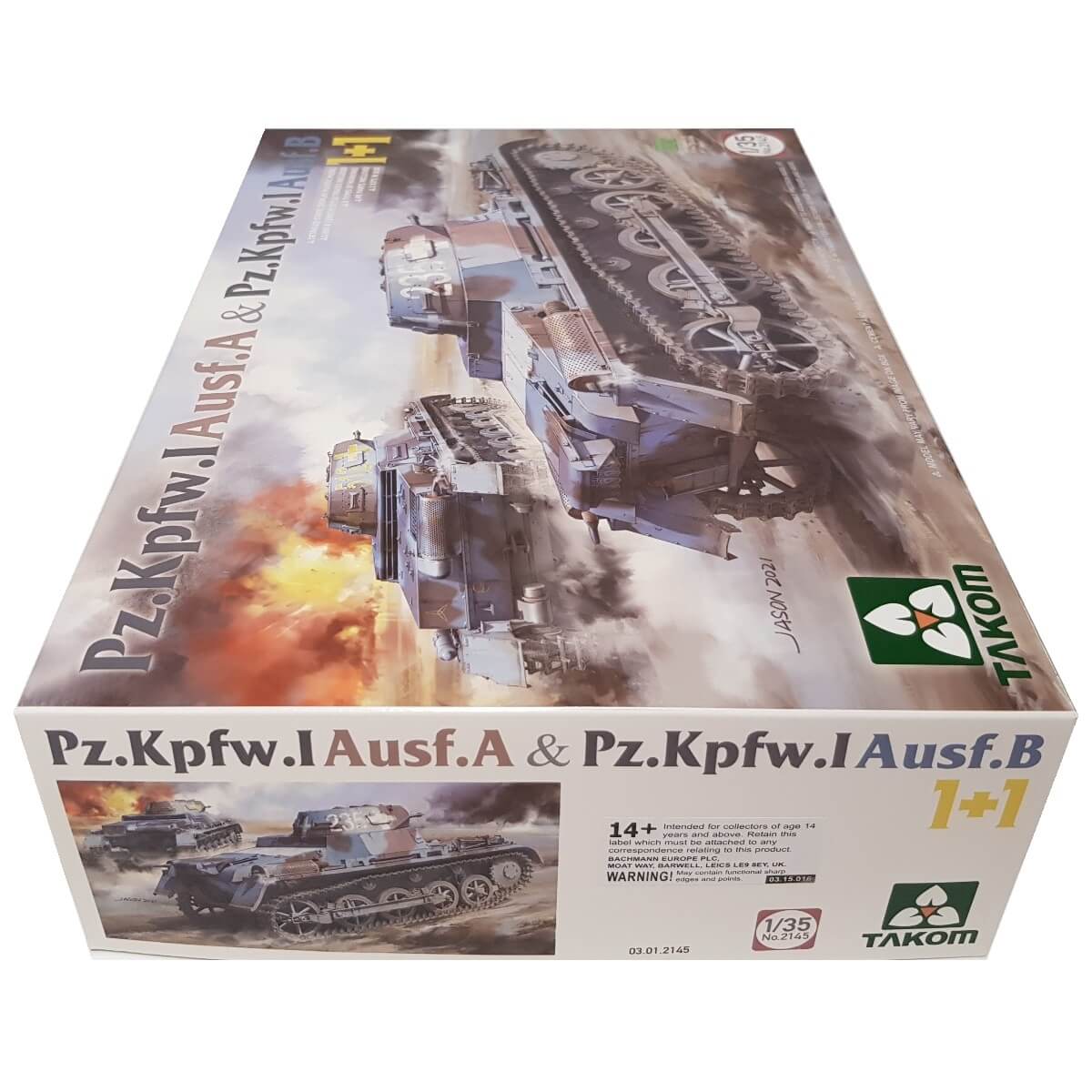 1:35 Pz.Kpfw. I Ausf. A and Pz.Kpfw. I Ausf. B - TAKOM