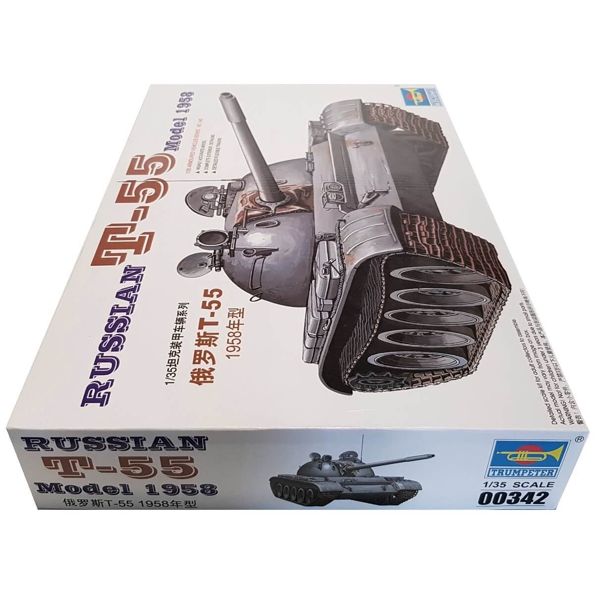 1:35 Russian T-55 Model 1958 - TRUMPETER