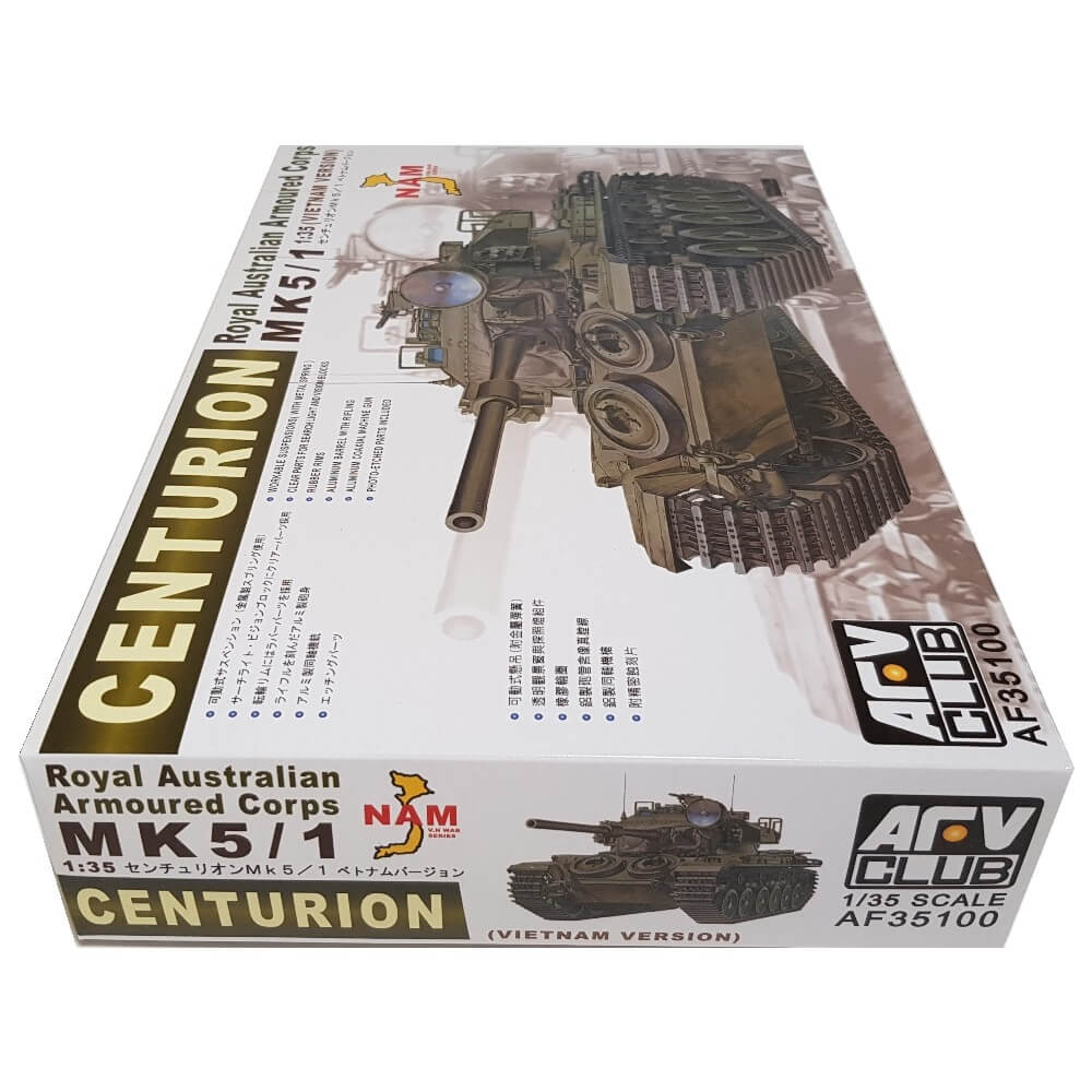 1:35 Royal Australian Armoured Corps Centurion Mk 5/1 Vietnam Version - AFV CLUB