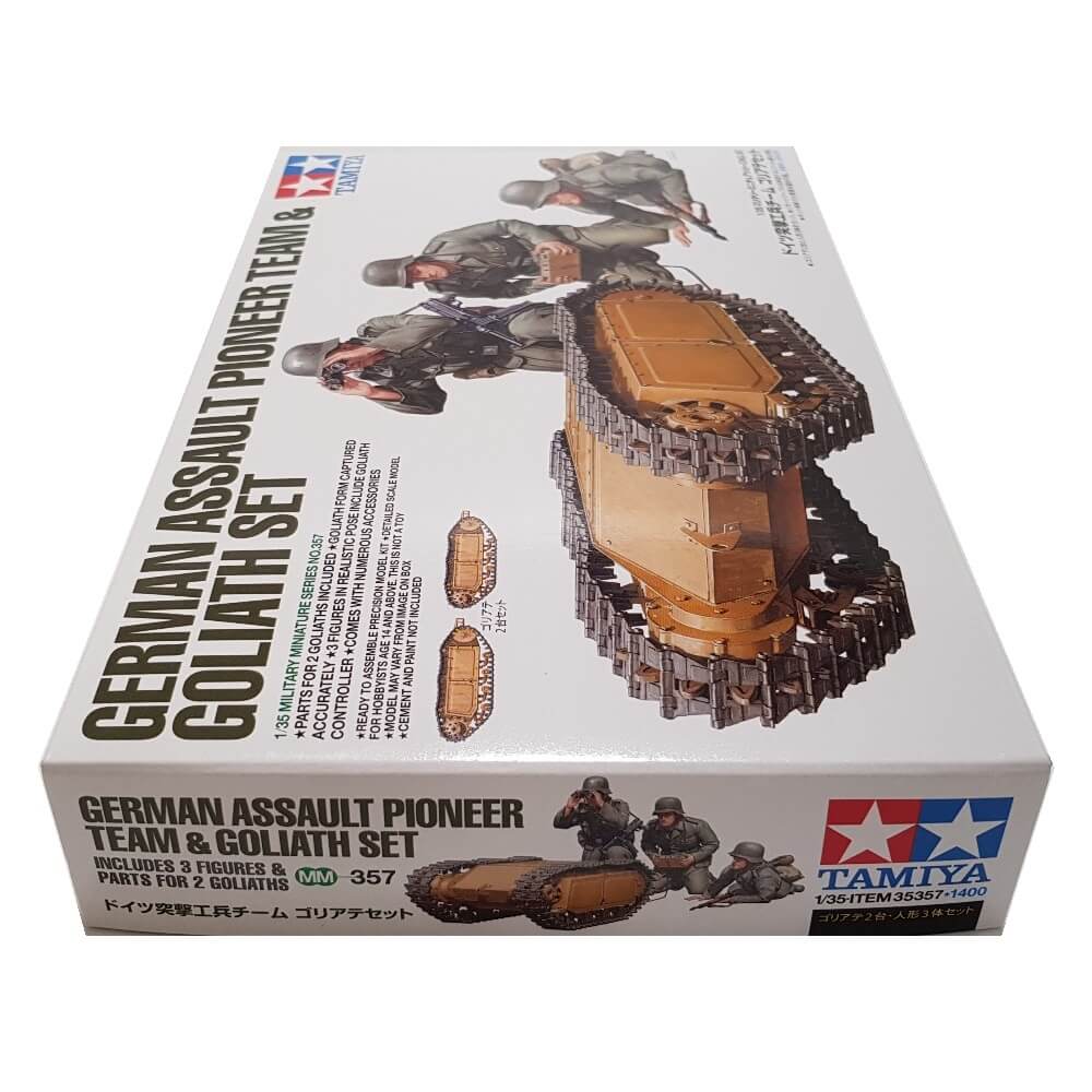 1:35 German Assault Pioneer Team & GOLIATH Sd.Kfz. 302 - TAMIYA