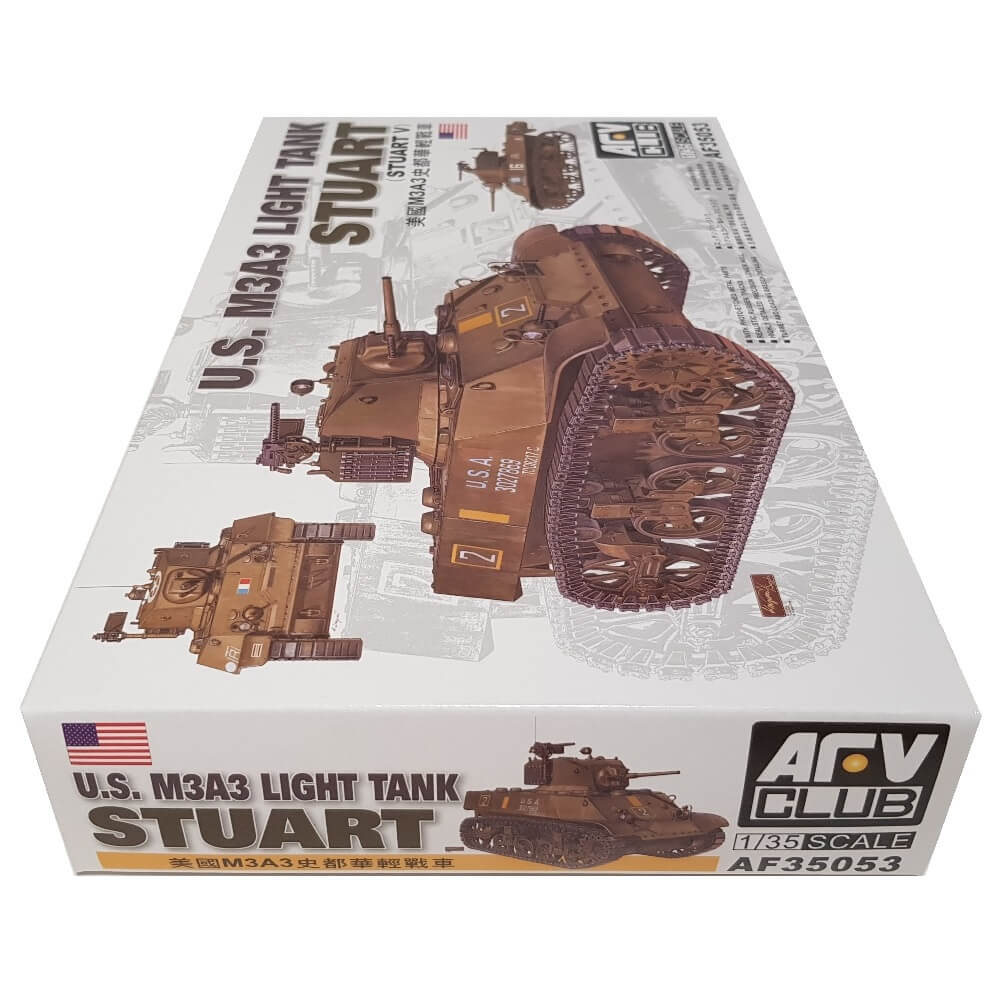 1:35 US M3A3 Light Tank Stuart (Stuart V) - AFV CLUB