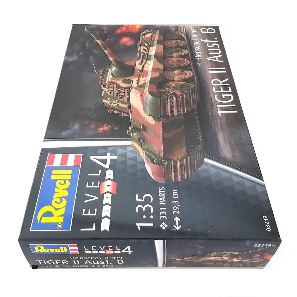 1:35 German KING TIGER II Ausf. B Tank - Henschel Turret - REVELL