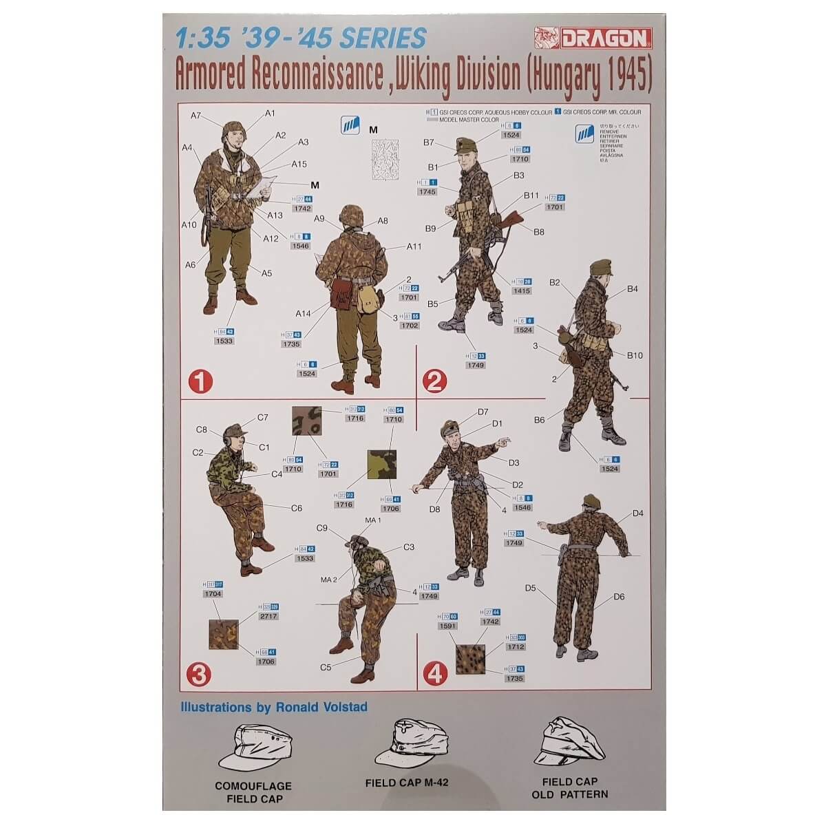 1:35 Armored Reconnaissance Wiking Division - Hungary 1945 - DRAGON