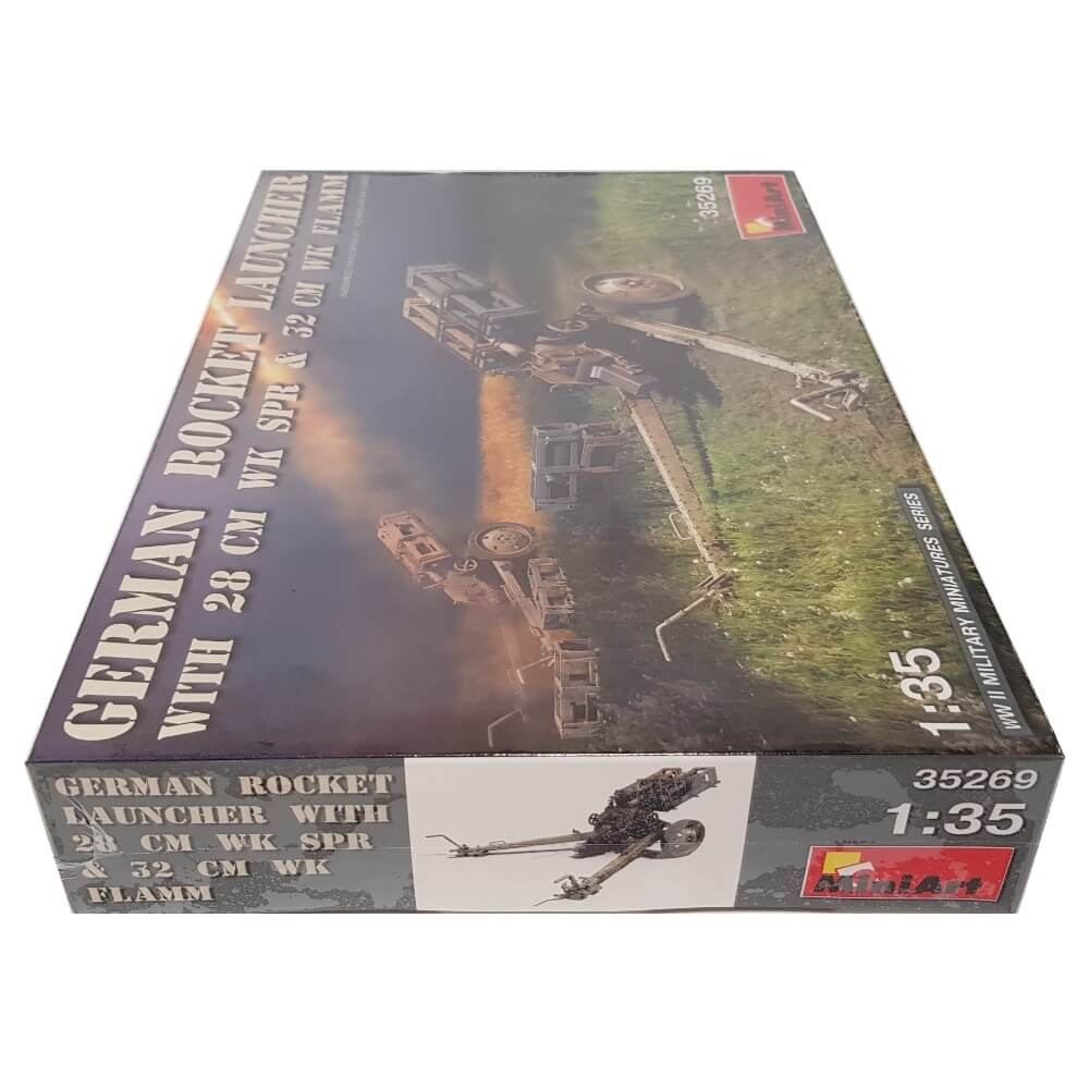 1:35 German Rocket Launcher with 28 cm WK SPR and 32 cm WK FLAMM - MINIART