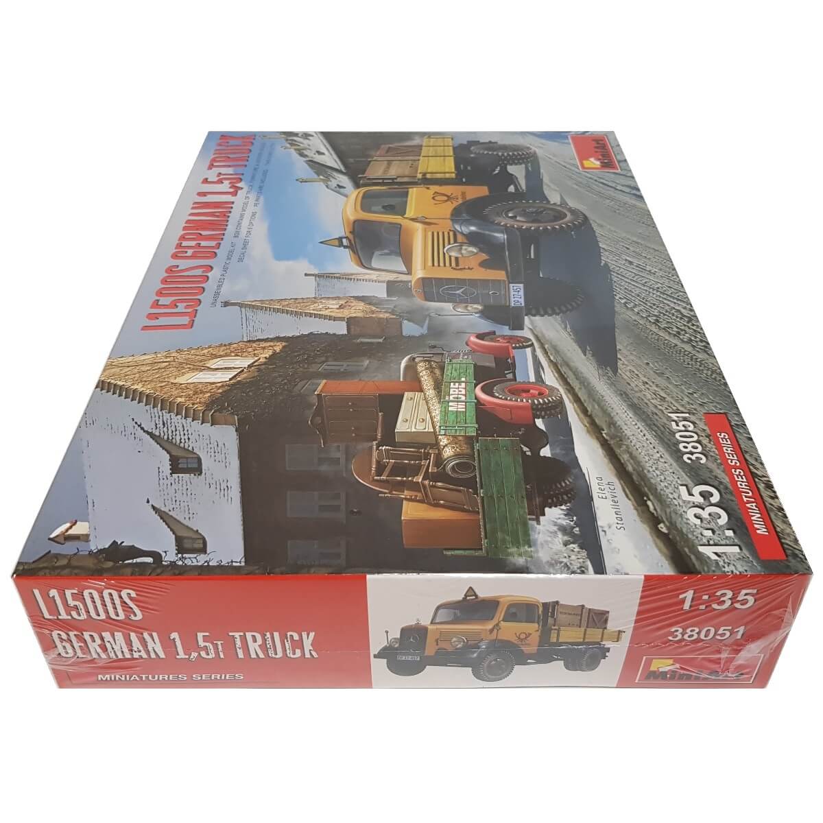 1:35 Mercedes-Benz L1500S German 1.5t Truck - MINIART