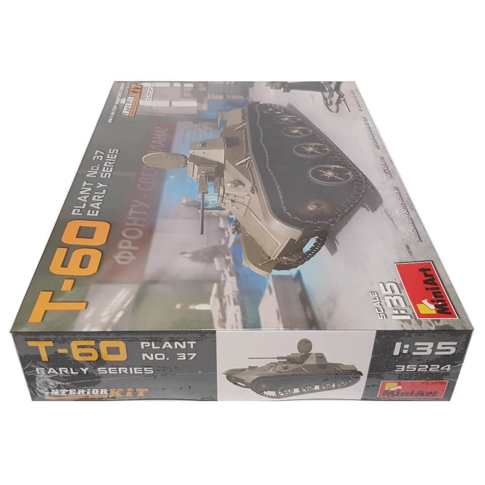 1:35 Soviet T-60 Plant No. 37 Early Series - Interior Kit - MINIART