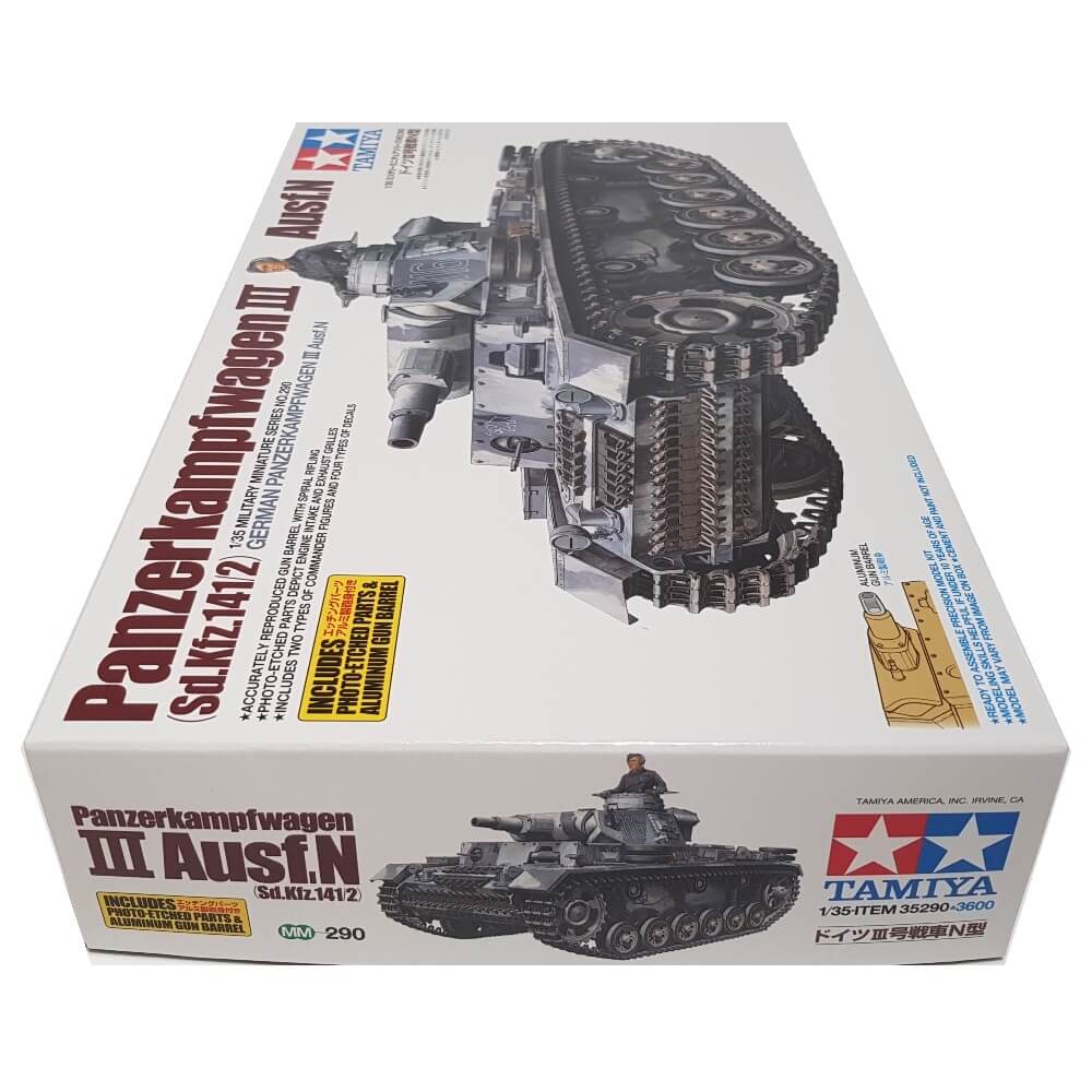 1:35 German Panzerkampfwagen III Ausf. N - TAMIYA