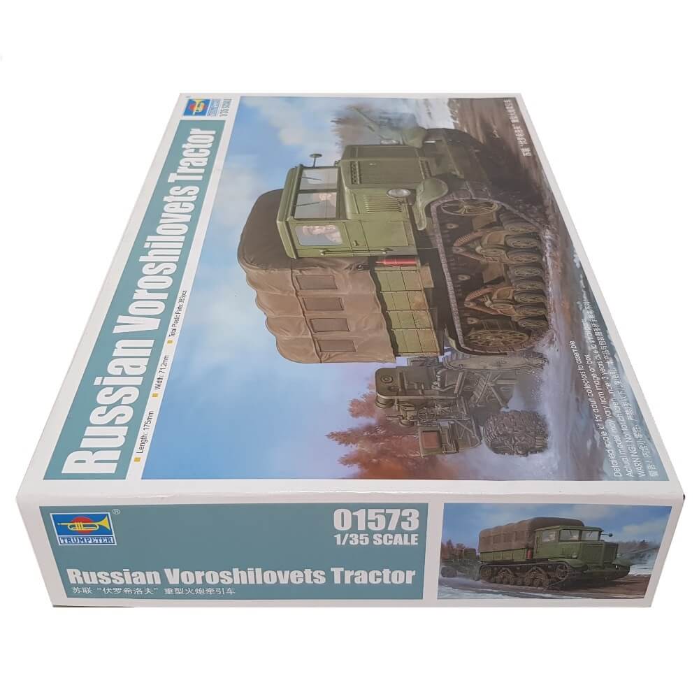 1:35 Russian Voroshilovets Tractor Trumpeter TRUMPETER