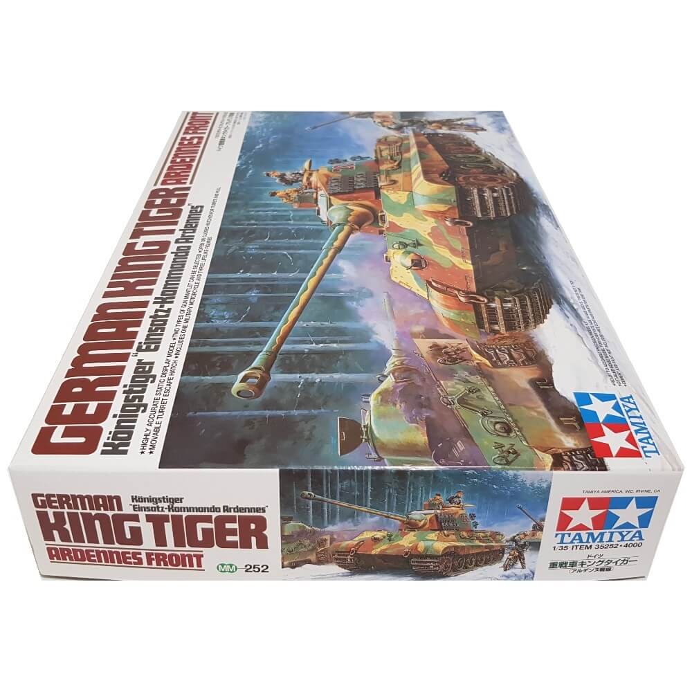 1:35 German King Tiger Ardennes Front - TAMIYA