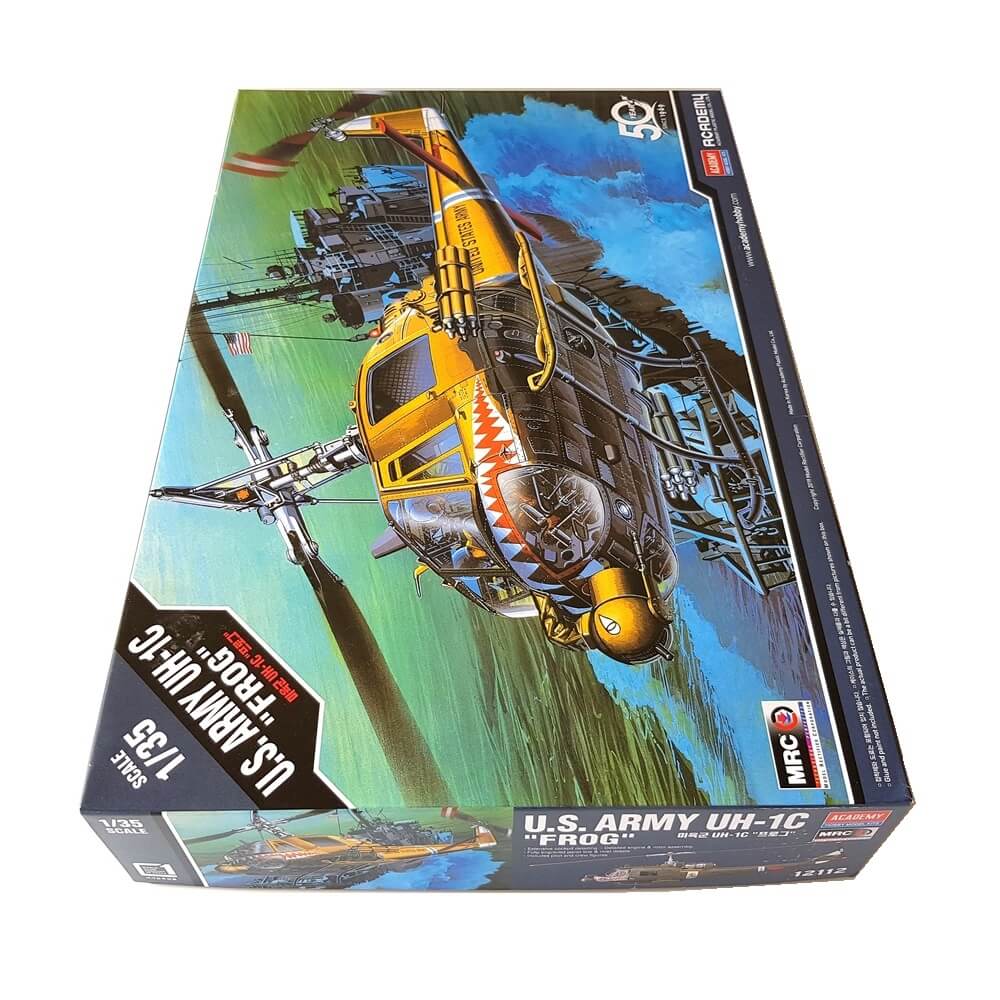 1:35 US Army BELL UH-1C FROG Helicopter - ACADEMY
