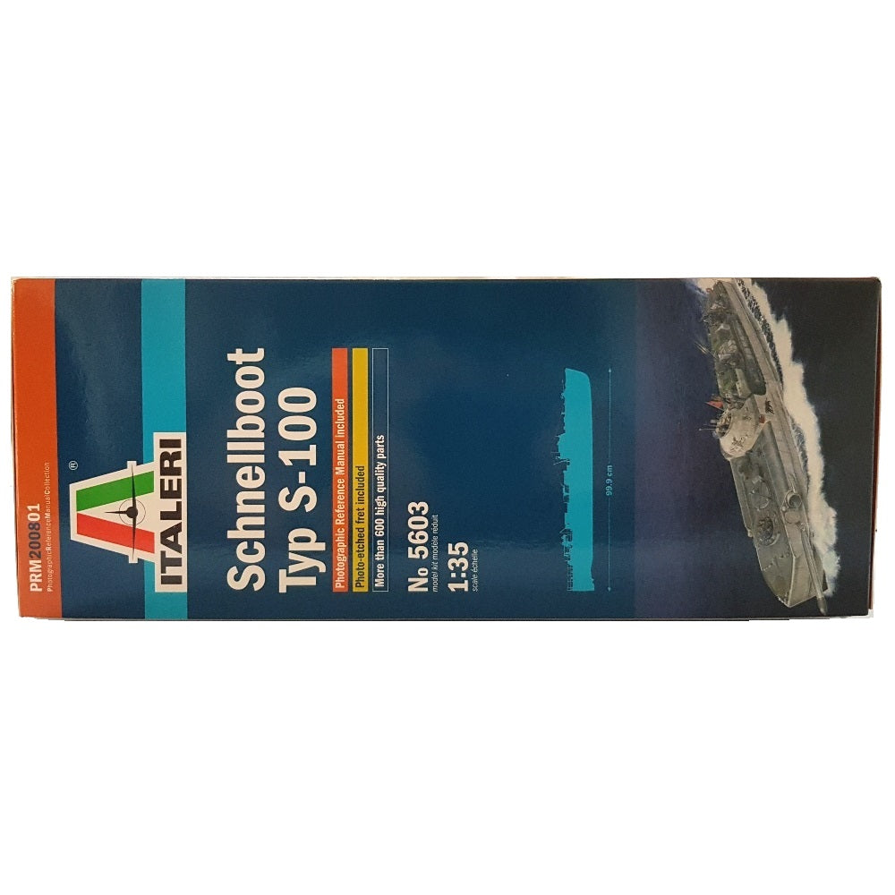 1:35 German Navy SCHNELLBOOT S-100 Torpedo Boat - ITALERI