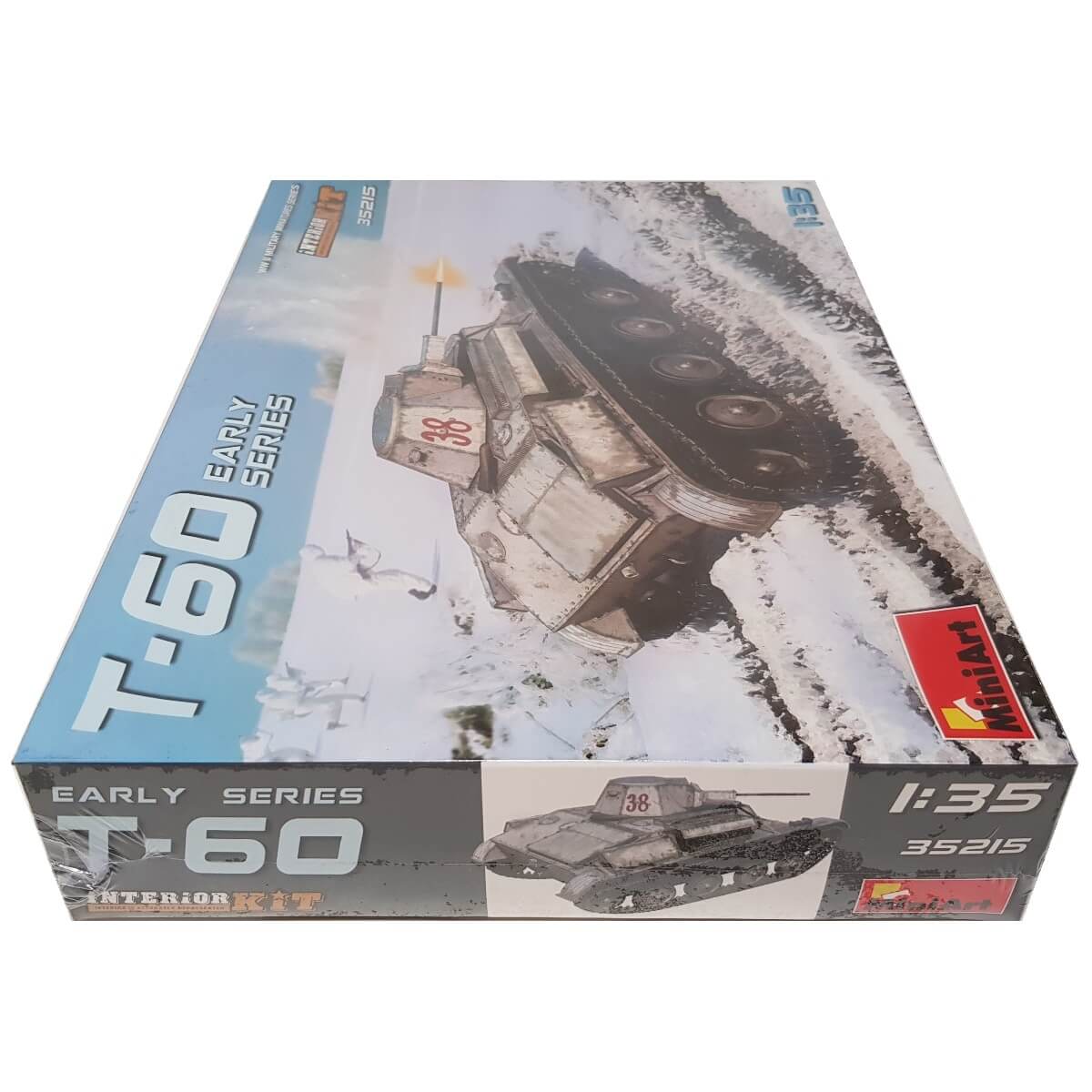 1:35 Soviet Light Tank T-60 Early Series Interior Kit - MINIART