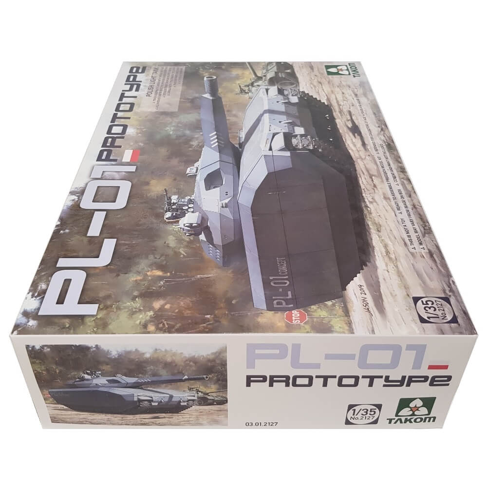 1:35 Polish PL-01 Prototype Light Tank - TAKOM