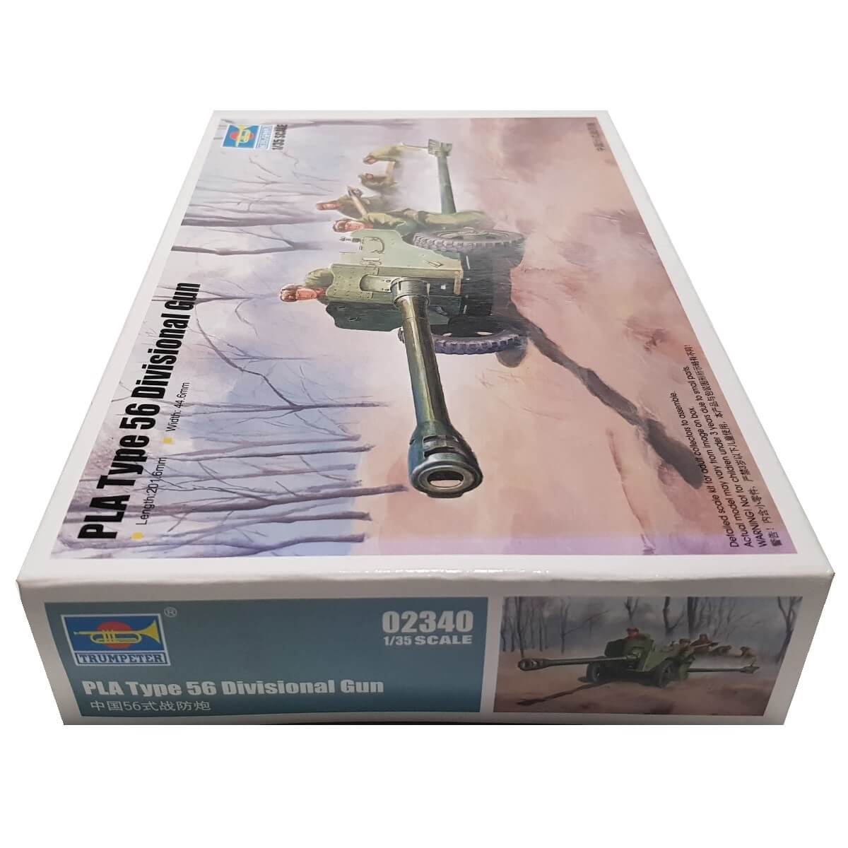 1:35 PLA Type 56 Divisional Gun - TRUMPETER