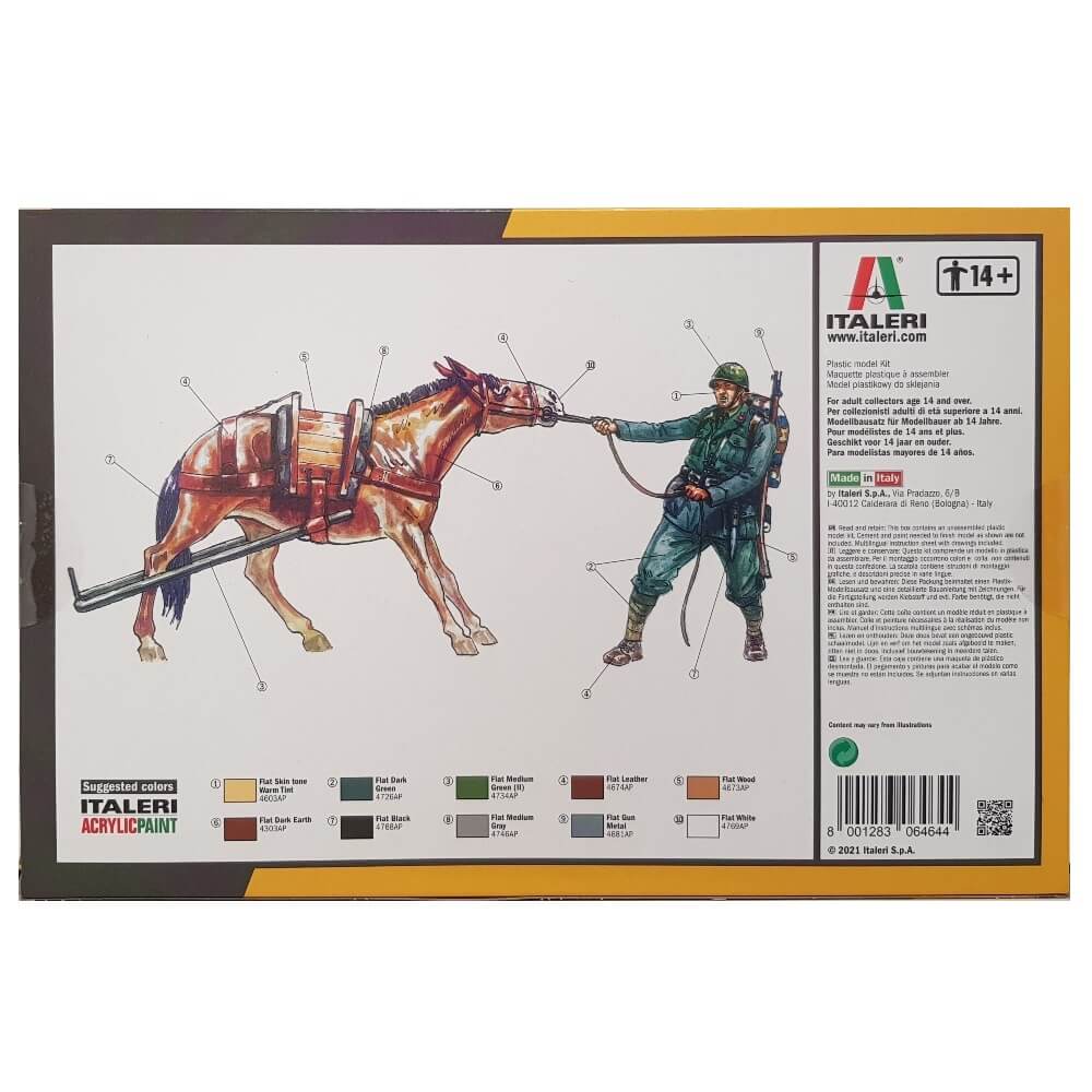 1:35 Breda 20/65 Mod. 35 with Crew - ITALERI