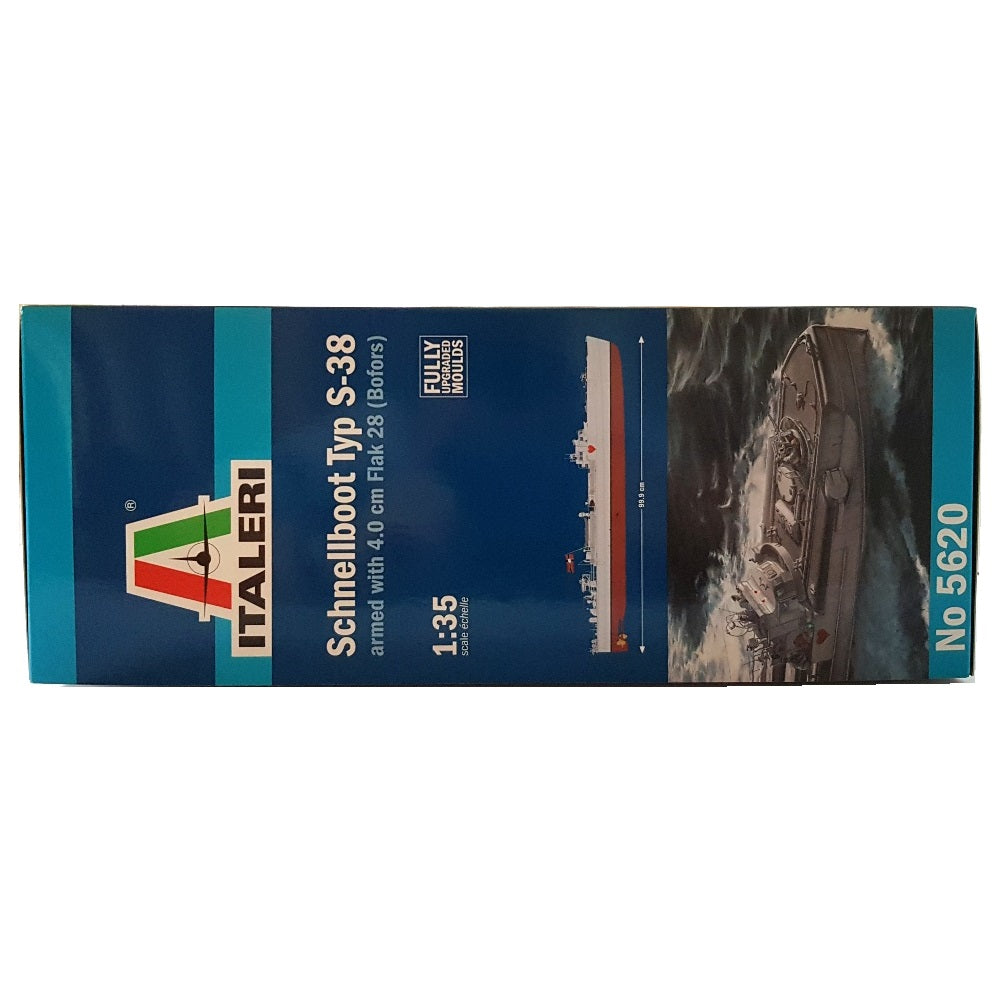 1:35 German Navy SCHNELLBOOT S-38 Torpedo Boat - ITALERI