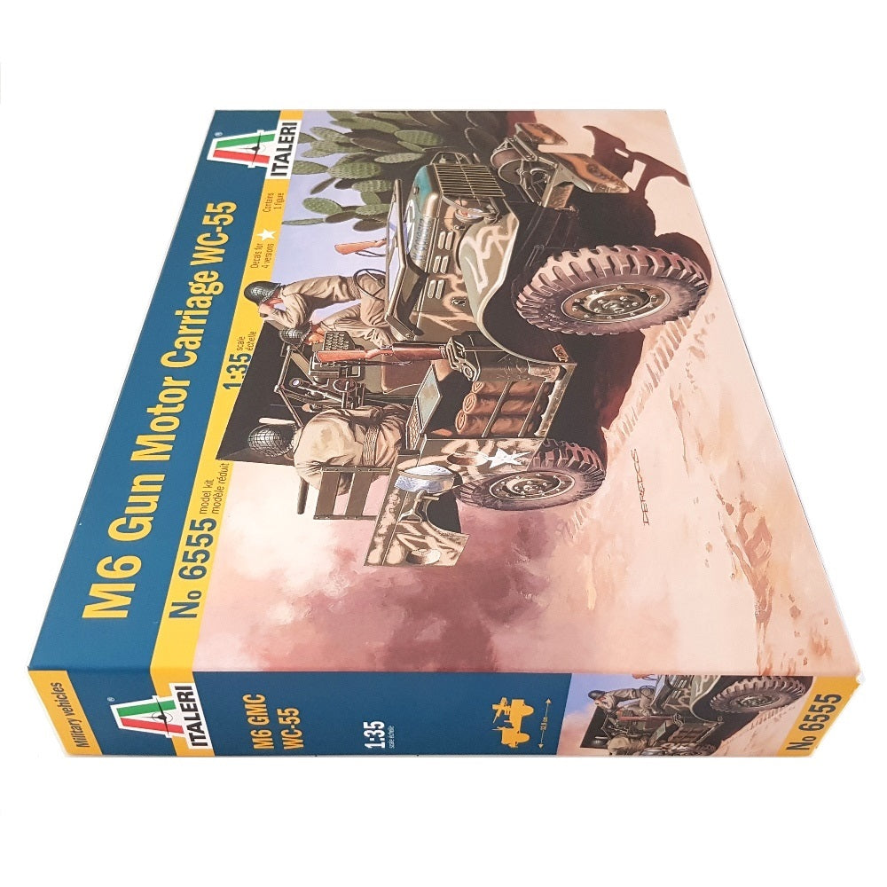 1:35 US Army M6 Gun Motor Carriage WC-55 - ITALERI