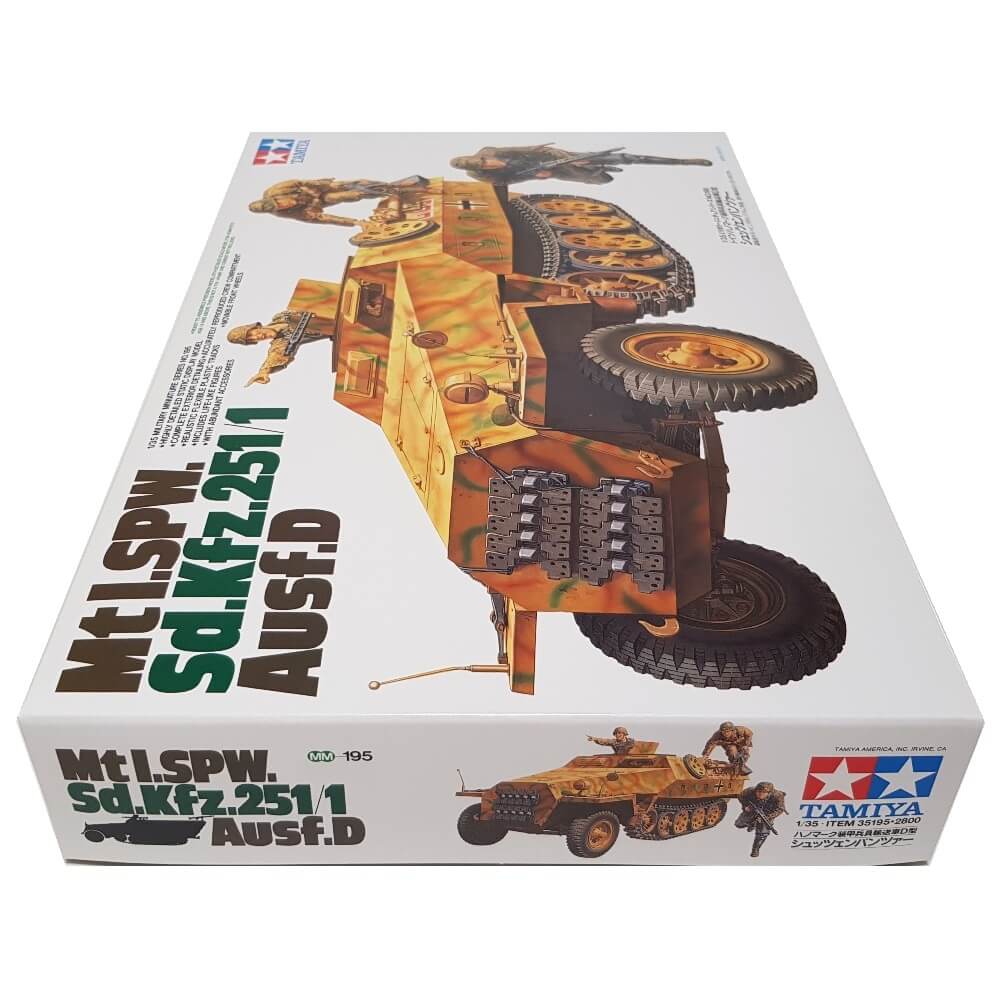 1:35 German Mtl. SPW Sd.Kfz. 251/1 Ausf. D - TAMIYA