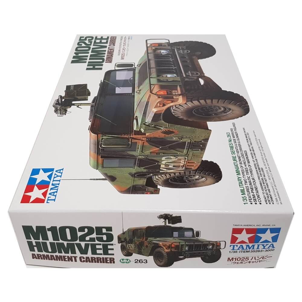 1:35 M1025 HUMVEE Armament Carrier - TAMIYA