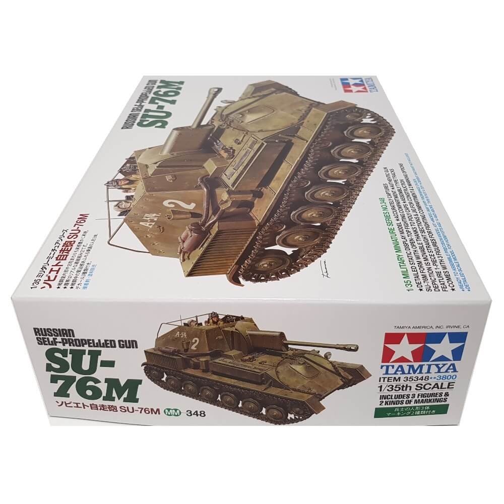 1:35 Russian SU-76M Self-Propelled Gun - TAMIYA
