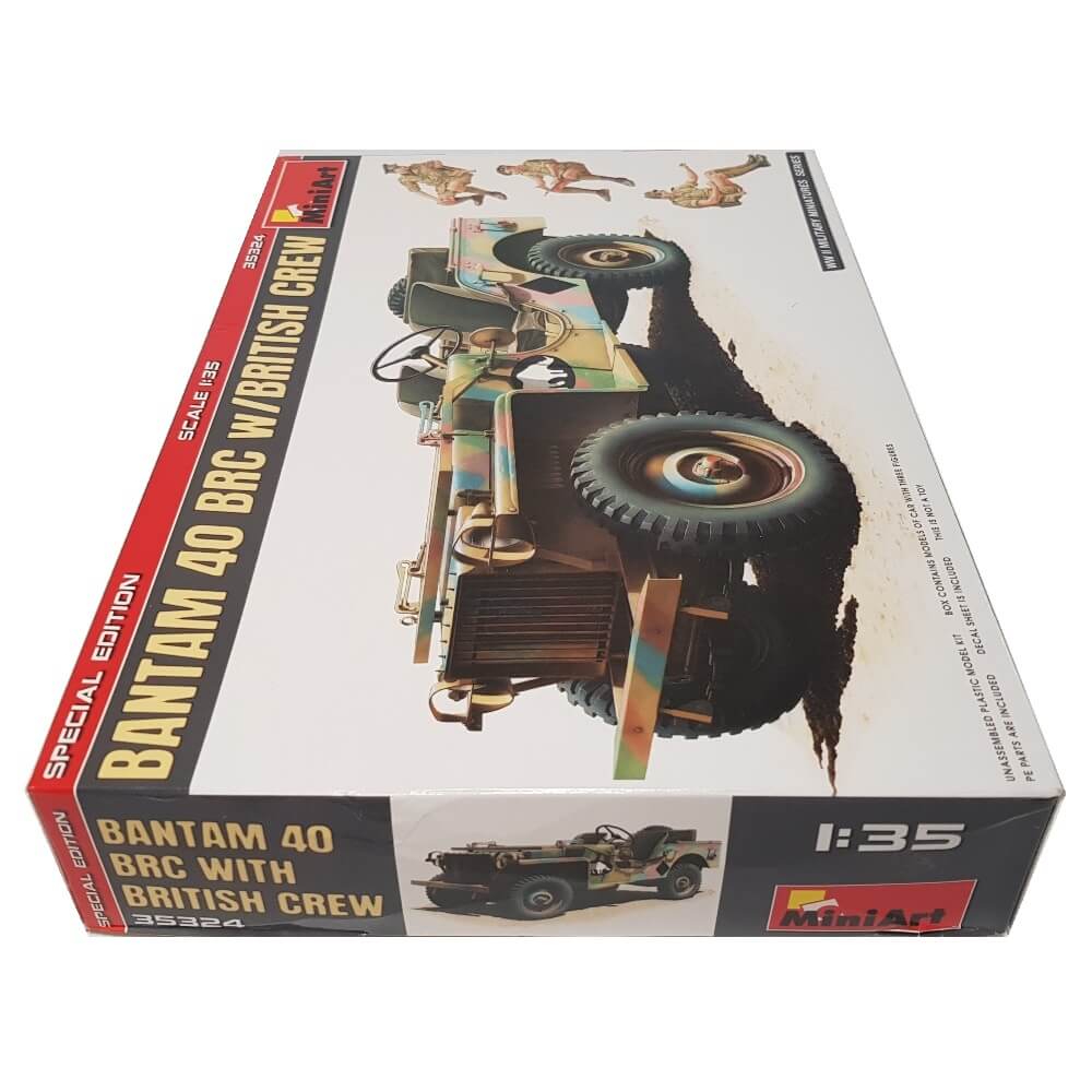 1:35 British BANTAM 40 BRC with Crew Special Edition - MINIART