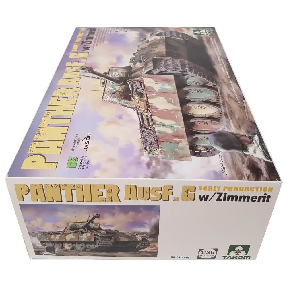 1:35 PANTHER Ausf. G Early Production with Zimmerit - TAKOM