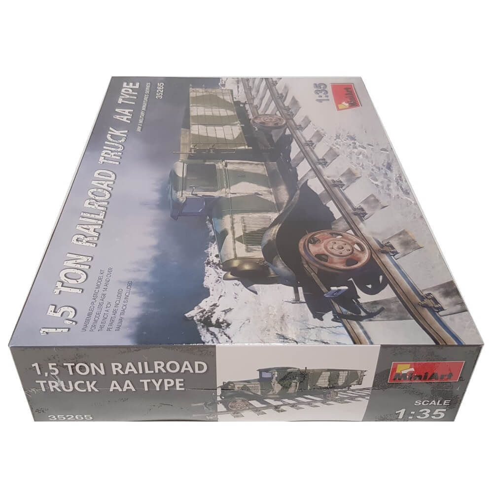 1:35 Soviet 1.5 Ton Railroad Truck AA Type - MINIART