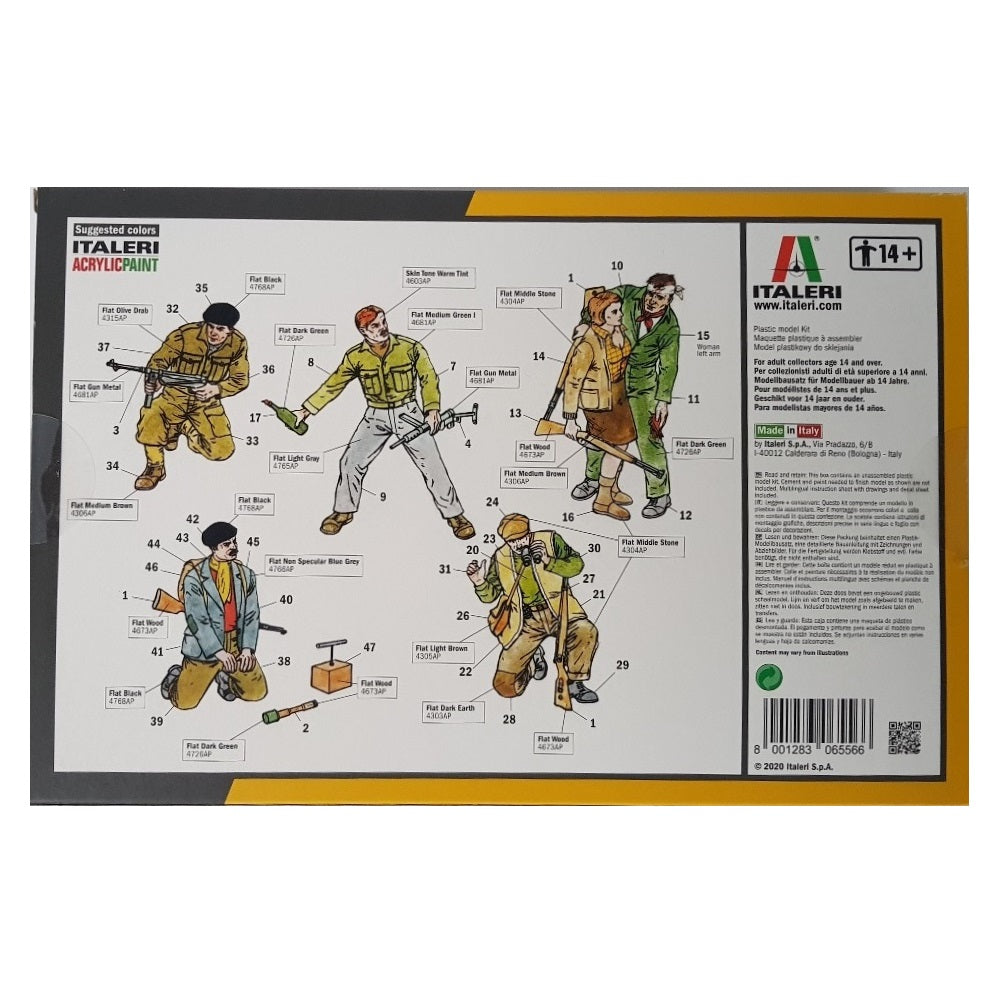 1:35 Partisans WW2 - ITALERI