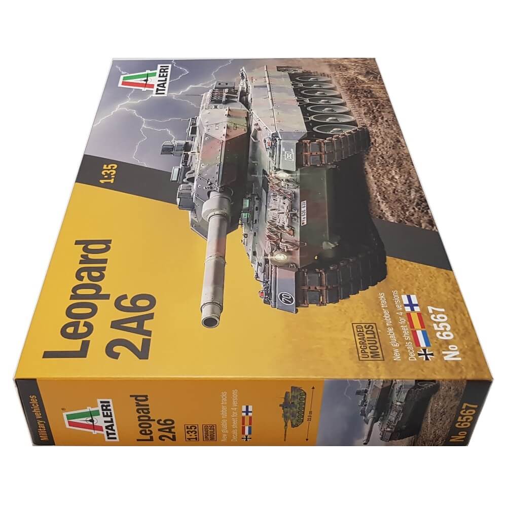 1:35 German LEOPARD 2A6 Main Battle Tank - ITALERI