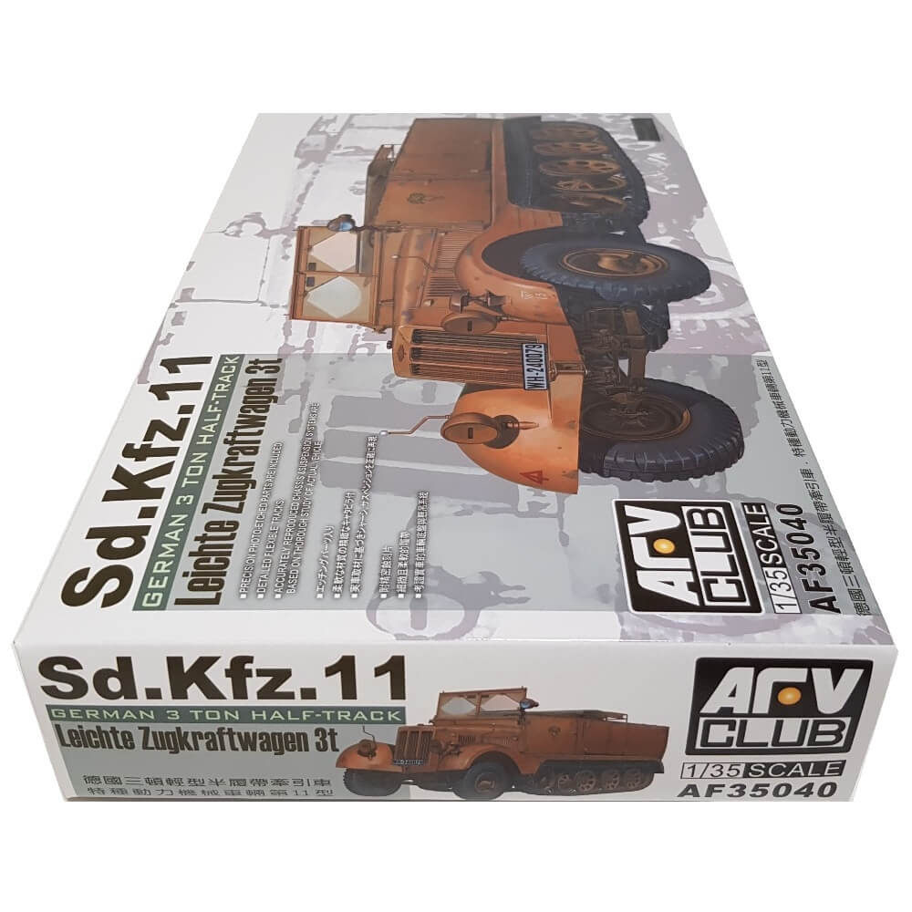 1:35 German Sd.Kfz.11 3 Ton half-track - AFV CLUB