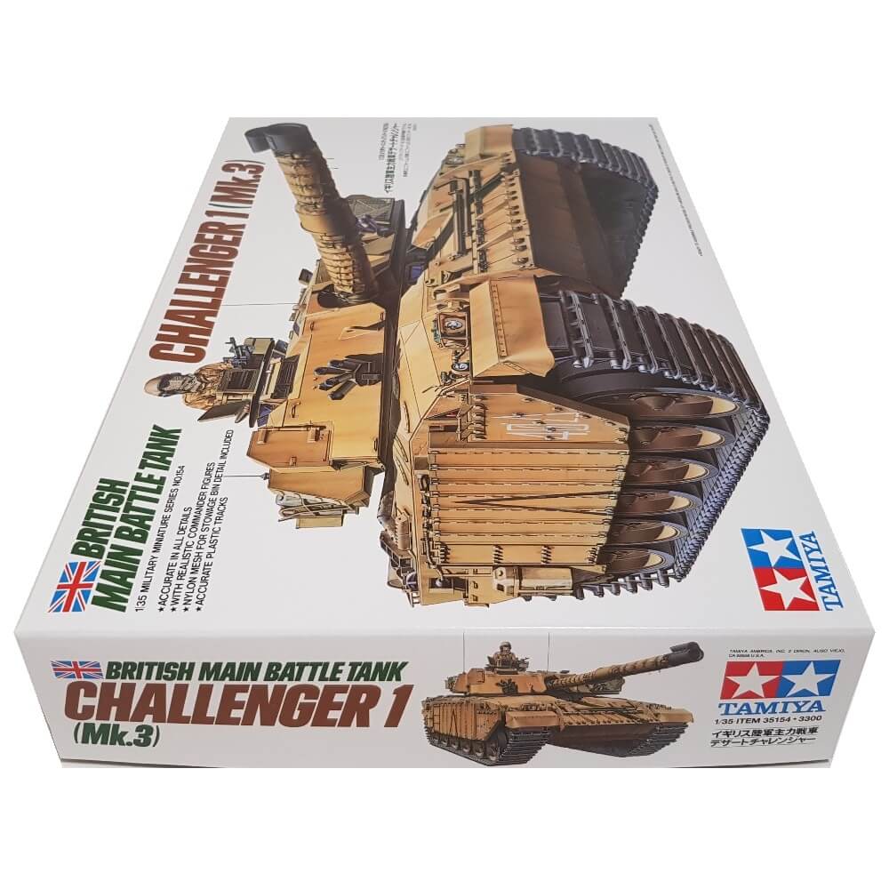 1:35 British Main Battle Tank Challenger 1 Mk.3 - TAMIYA