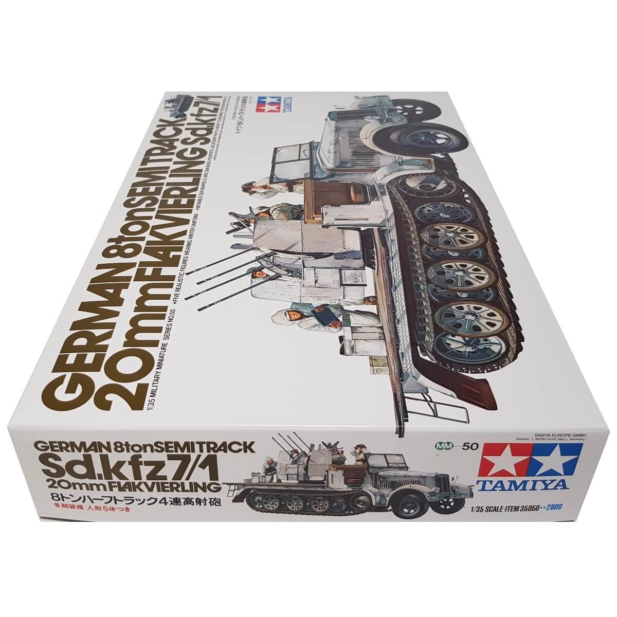 1:35 German 8 ton Semi Track 20mm Flakvierling Sd.Kfz. 7/1 - TAMIYA